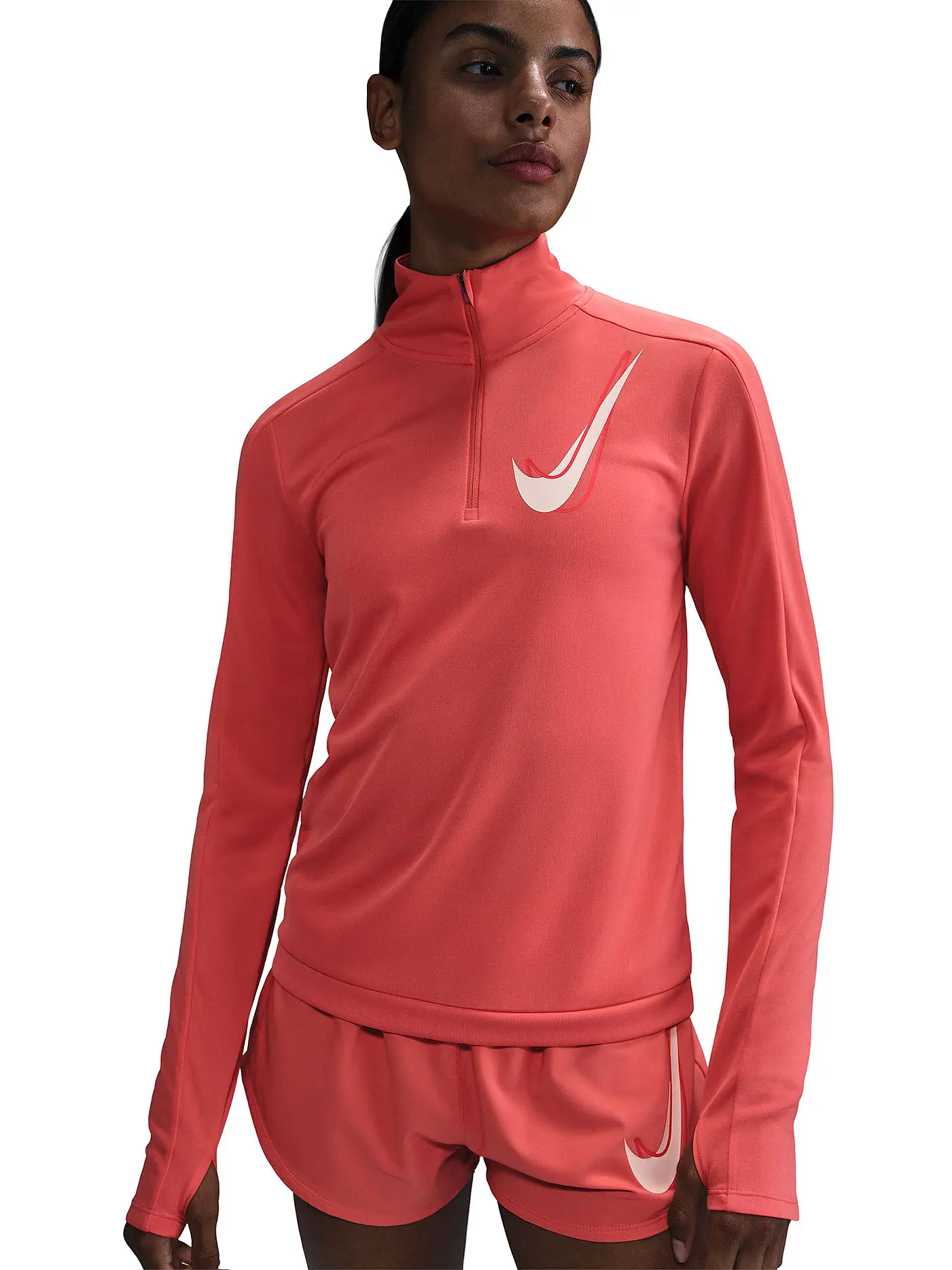 NIKE | Damen Laufsshirt Swoosh | 